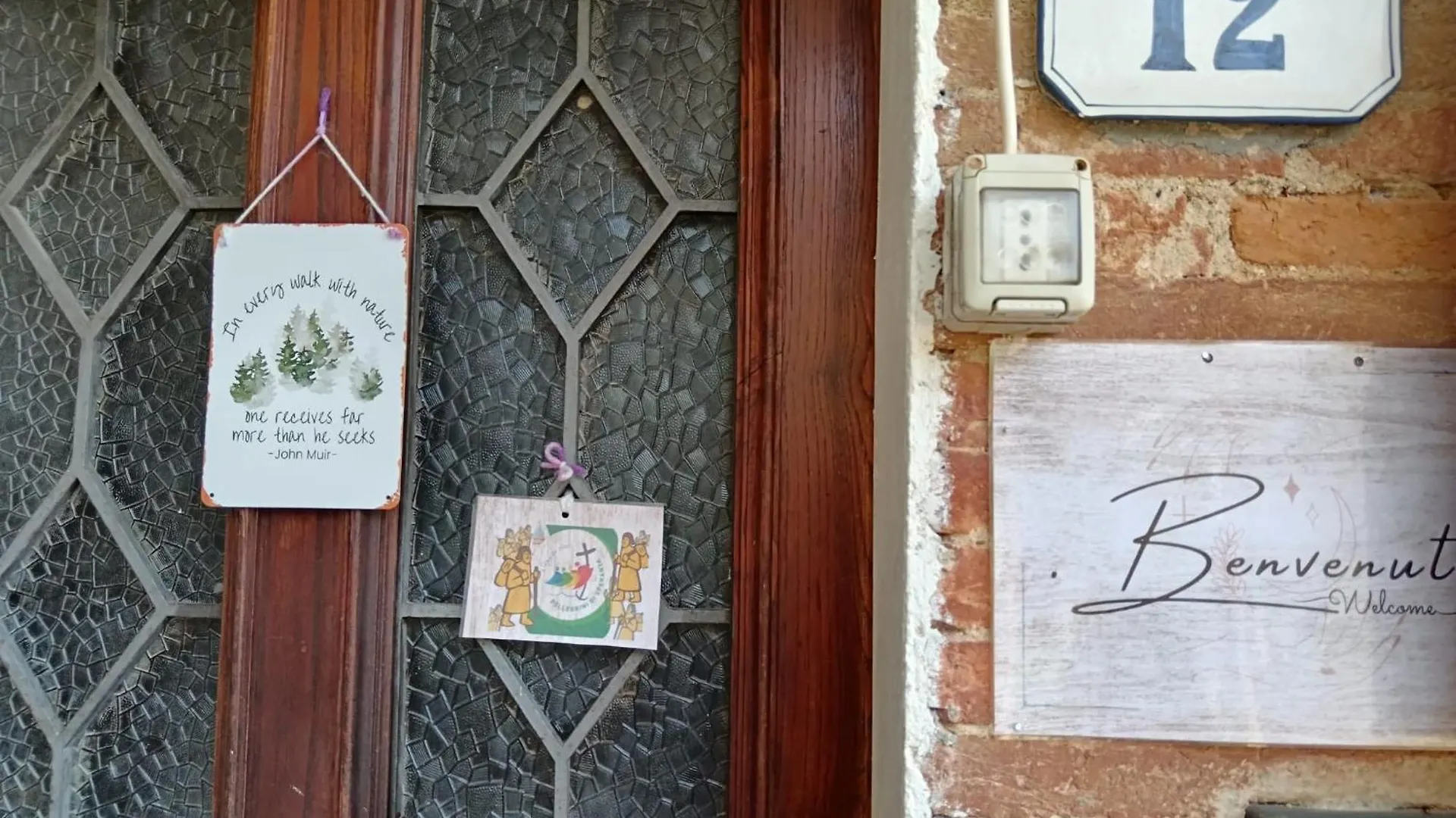 Quarto em Acomodações Particulares Camere Nel Bosco Sulla Via Francigena Monteriggioni